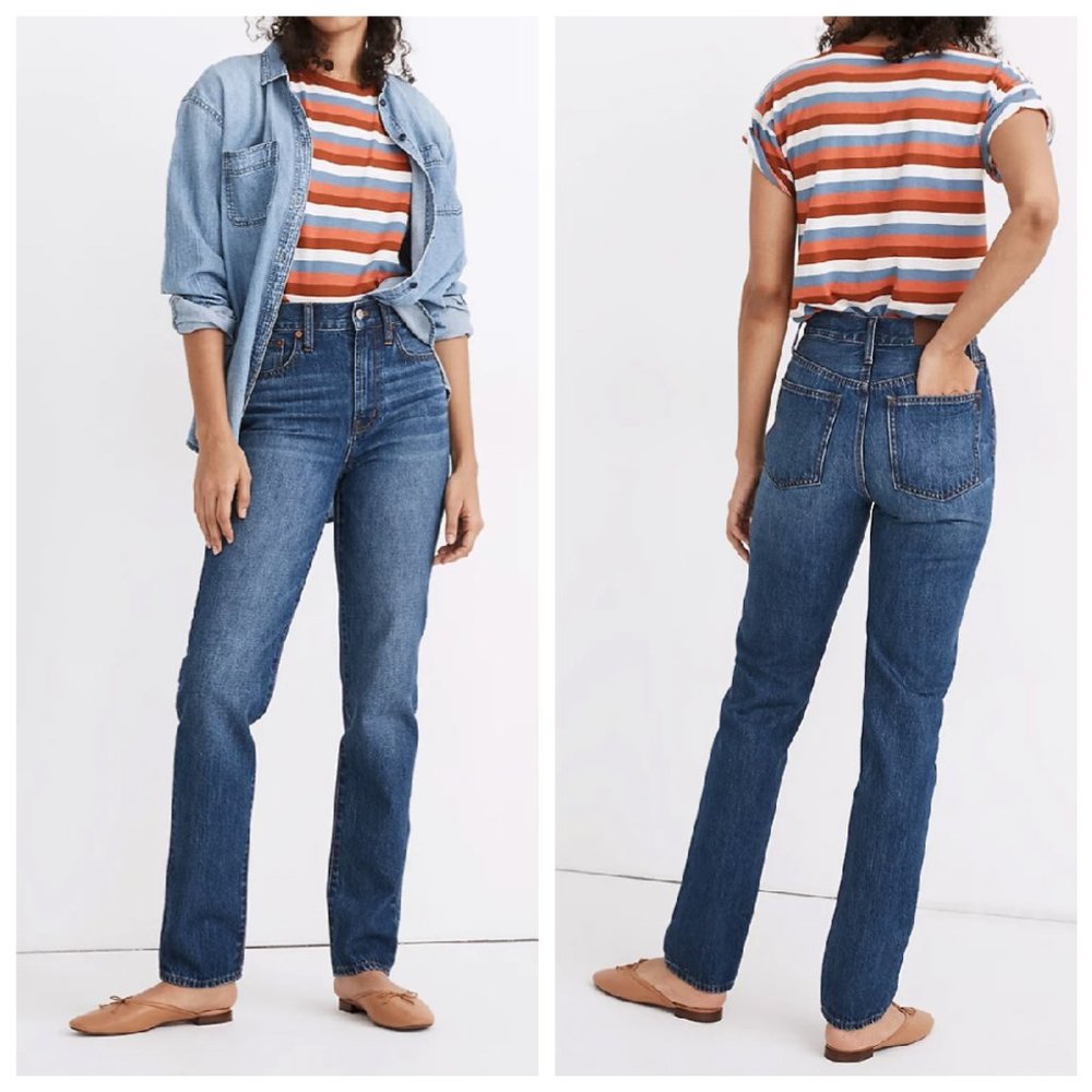 Madewell The Perfect Vintage Full-Length Jean in Concordia Wash Size 28